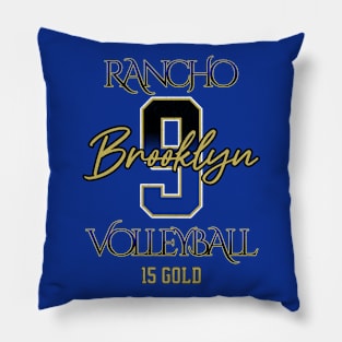 Brooklyn #9 Rancho VB (15 Gold) - Blue Pillow