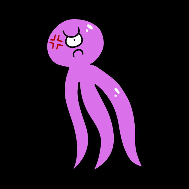 Purple Cyclops Tentacle Alien by saradaboru