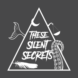 These Silent Secrets Alternate Logo (White) T-Shirt