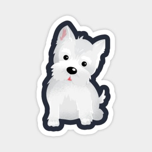 Westie Dog Magnet