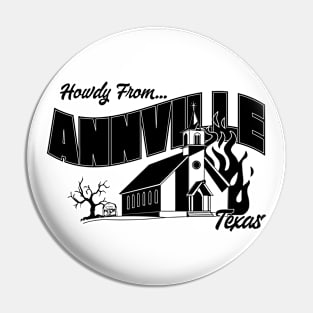 ANNVILLE - PREACHER (BLACK) Pin