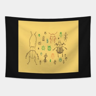 Itty Bitty Beetles Tapestry