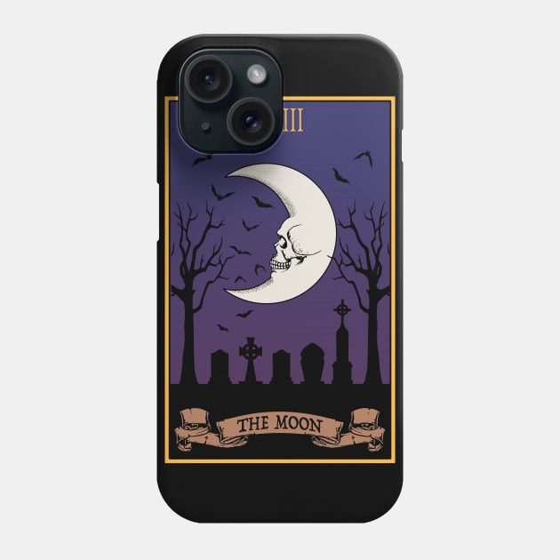 The Moon Tarot Phone Case by RavenWake