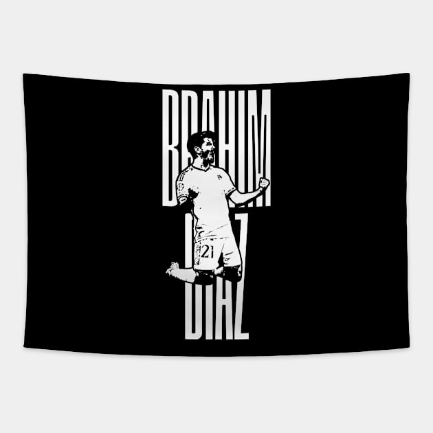 Brahim Diaz Tapestry by CoconutSportsCo