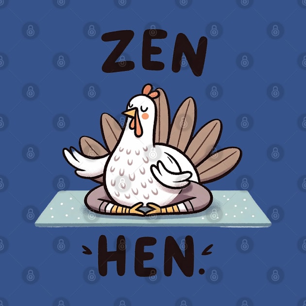 Zen Hen by sharukhdesign