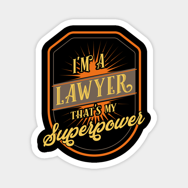 Lawyer Lawyers Design Magnet by Shiva121