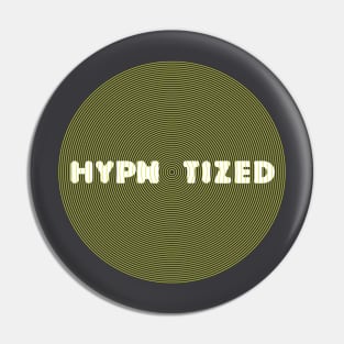 Hypnotized neon yellow Pin