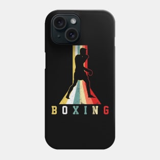 Retro Vintage Boxing Player Phone Case