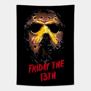 Jason Voorhees Friday the 13th Tapestry