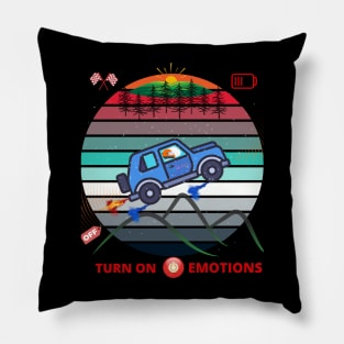 Turn on emotions 4x4 off road Pillow