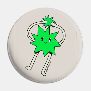 Silly Little Guy | Green Version Pin