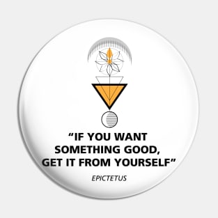 Stoic Quote from Epictetus Pin