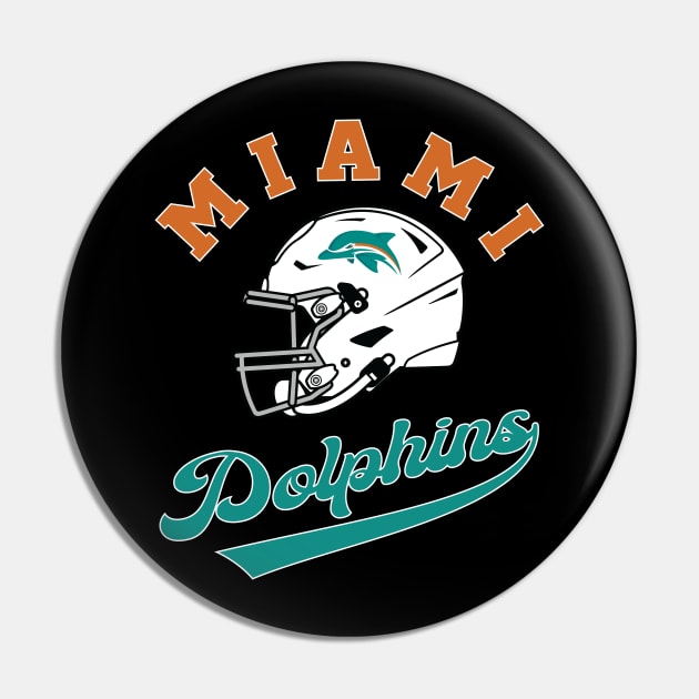 Miami Dolphins Pin by Cemploex_Art