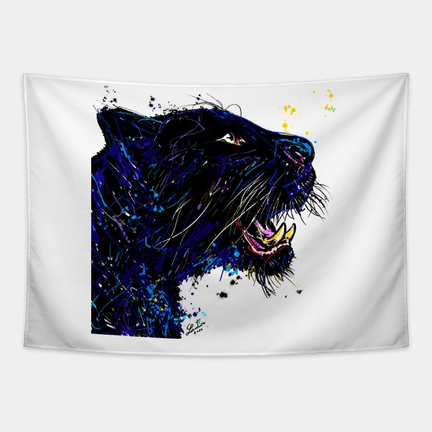 PANTHER Tapestry by lautir