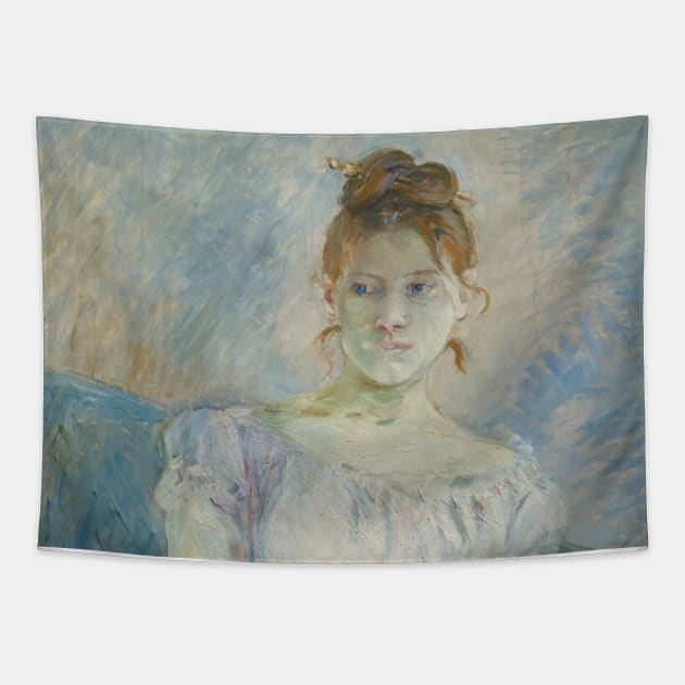 Paule Gobillard en robe de bal by Berthe Morisot Tapestry by Classic Art Stall