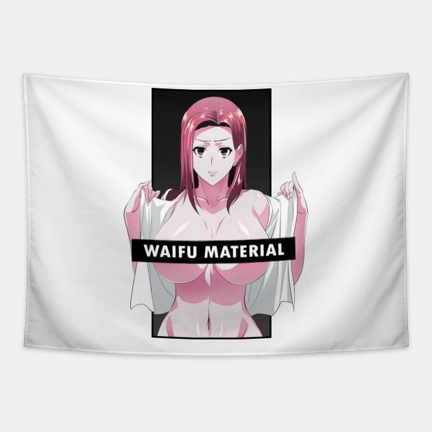 Busty Anime Waifu Material Tapestry by Animeshape