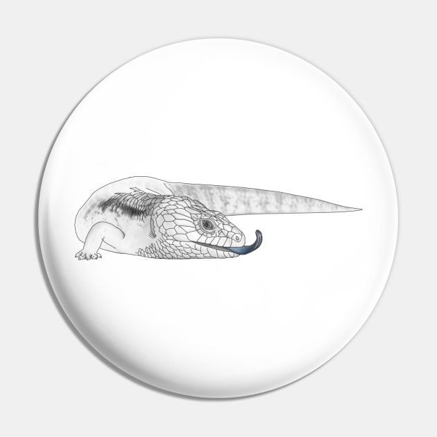 Blue tongue skink Pin by Luilouu