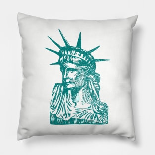 Statue of Liberty 1 Pillow