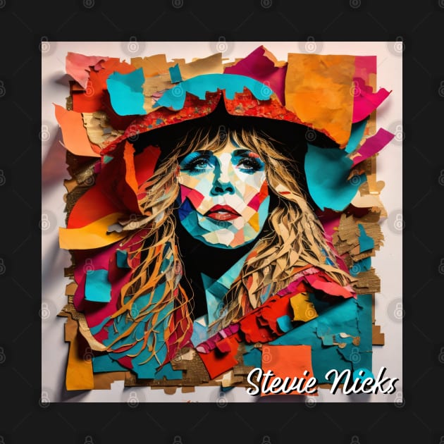 Stevie Nicks // Paper Art by Otmr Draws