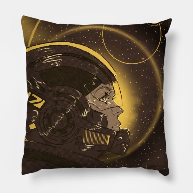 Star Struck Shepard Pillow by Pastelideas