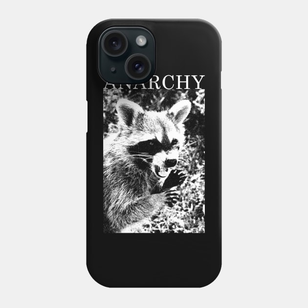 Anarchy Raccoon Phone Case by giovanniiiii