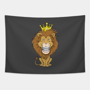 Lion - Beautiful smile Tapestry