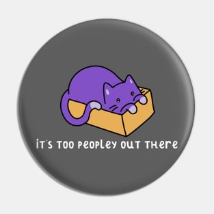 Too Peopley Pin