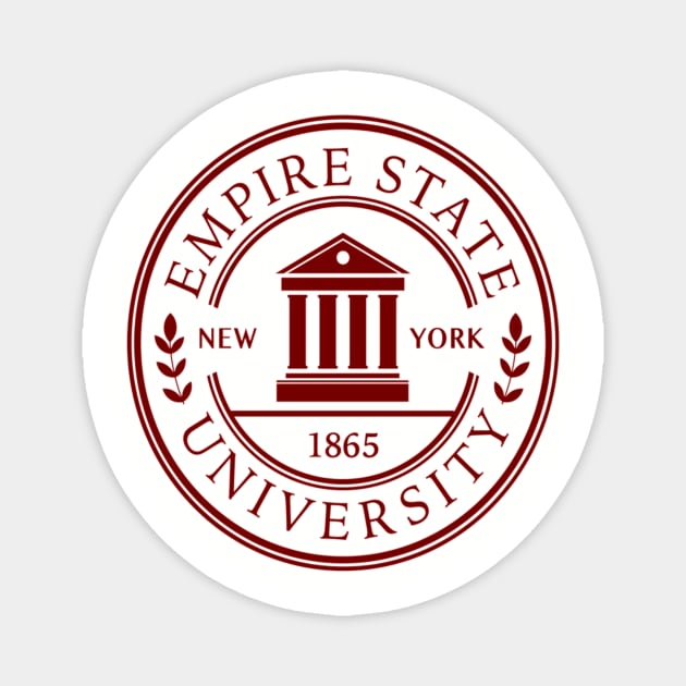 Empire State University Magnet by Rolfober