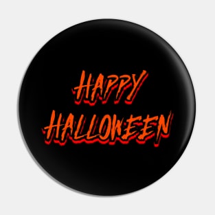 Happy Halloween Pin