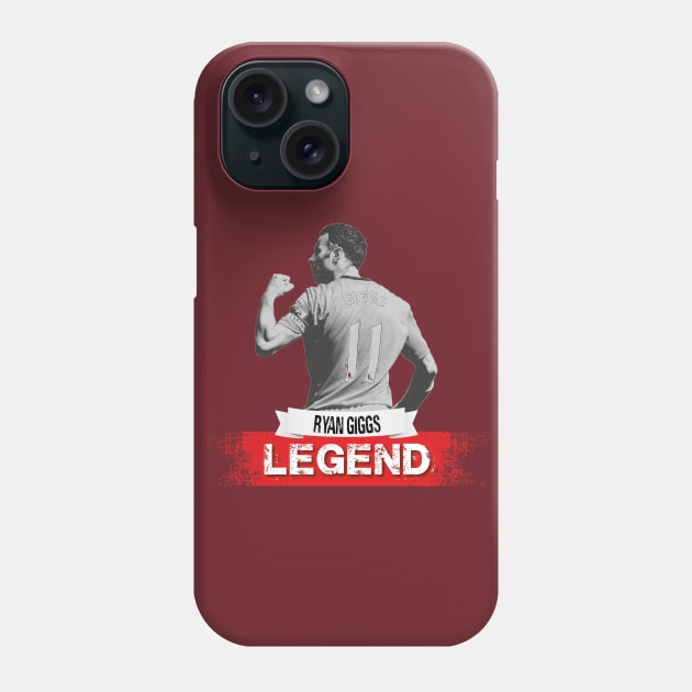 "Giggsy" Ryan Giggs Phone Case by FUNCT