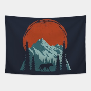 Lone Wolf Tapestry