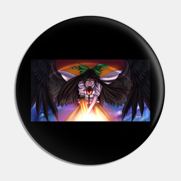 Utsuho Charged Pin by zeocloud