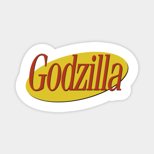 Godzilla Seinfeld Magnet