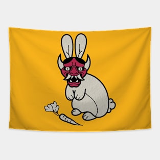 hannya mask bunny Tapestry