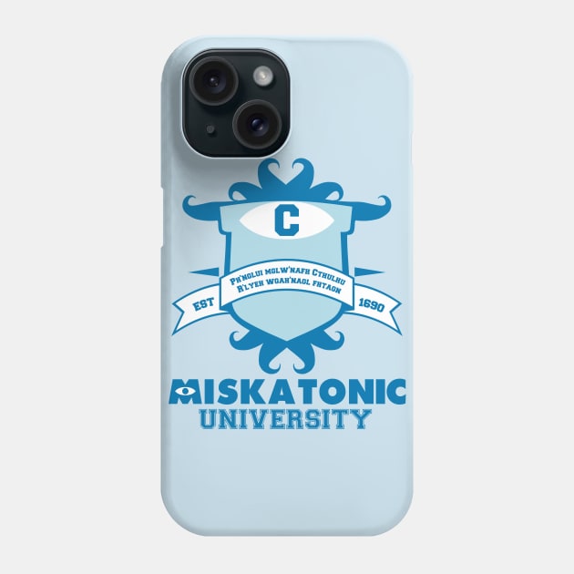 Miskatonic University Phone Case by RetroReview