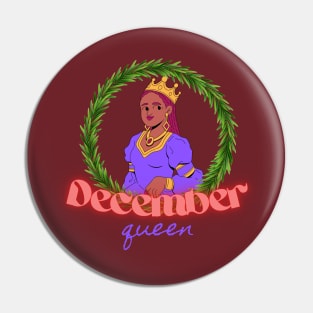 December born queen birthday woman lady girl Pin