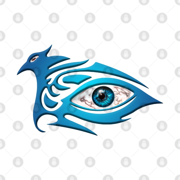 Evil eye blue by AmandaRain