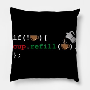 Funny Programmer Software Developer Pillow