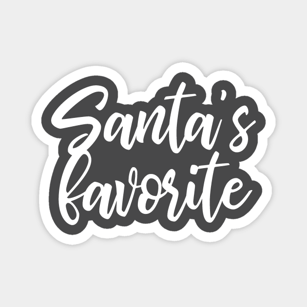 Santa's Favorite Magnet by PeachAndPatches