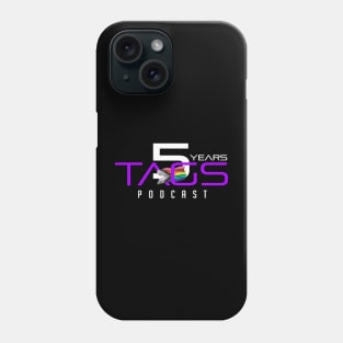 TAGSPODCAST 5-YEAR PURPLE LOGO Phone Case