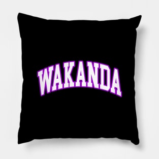 Wakanda (collegiate) Pillow