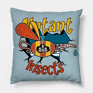 Mutant Insects (Bee) Pillow