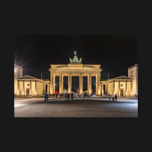 The Brandenburg Gate at Night - Berlin, Germany T-Shirt