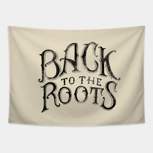 BACK TO THE ROOTS Tapestry by vincentcousteau