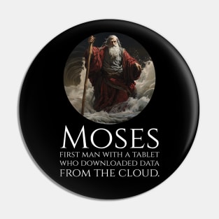 Moses Ten Commandments Meme - Funny Religious Pun Pin