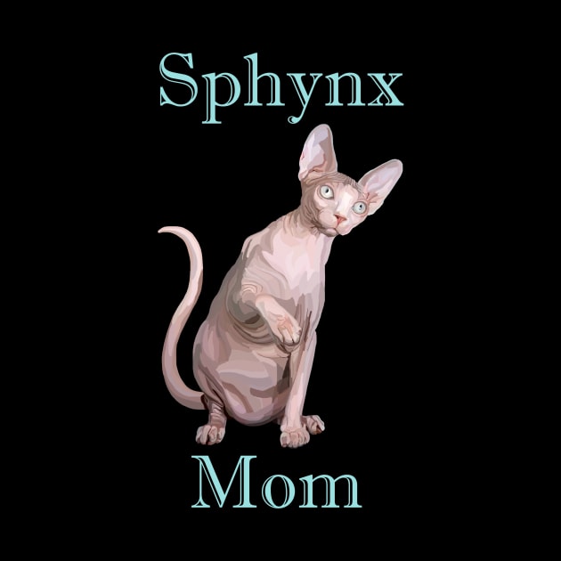 Sphynx Mom by Art by Deborah Camp