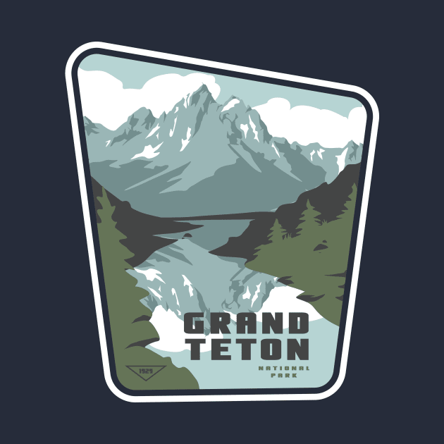 Grand Teton National Park Design by Terrybogard97