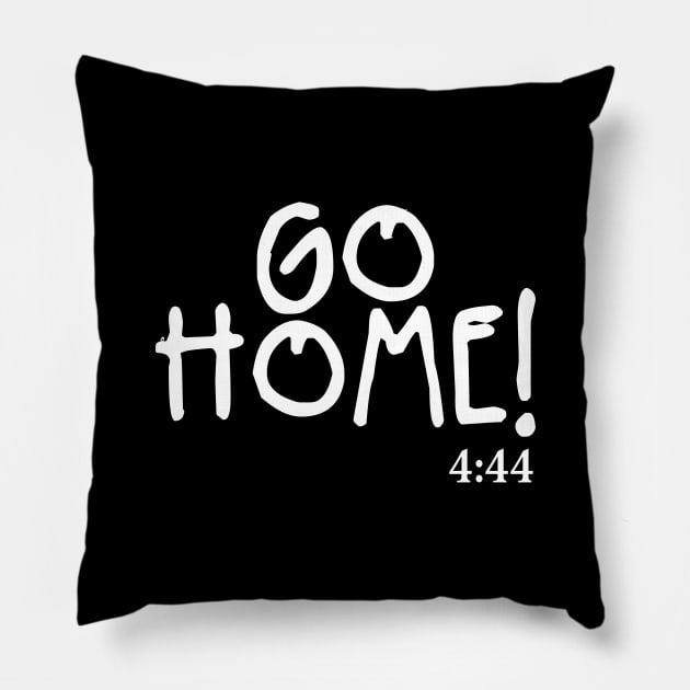 Go Home! Pillow by Vamp Pattern