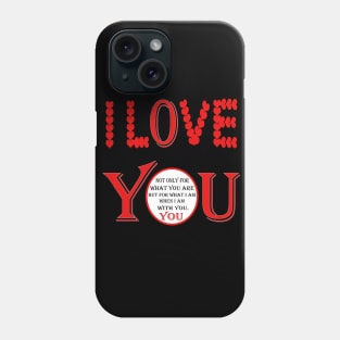 i Love you Phone Case