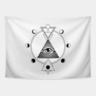 Eye of providence Tapestry